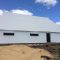 new siding on ag building barn